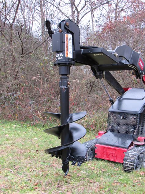 mini skid auger drive|toro mini skid steer attachments.